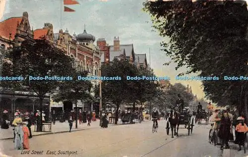 R381810 Southport Lord Street East J Shaw 1909