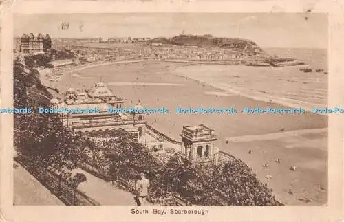 R381813 Scarborough South Bay Die einzigartige Serie Postkarte