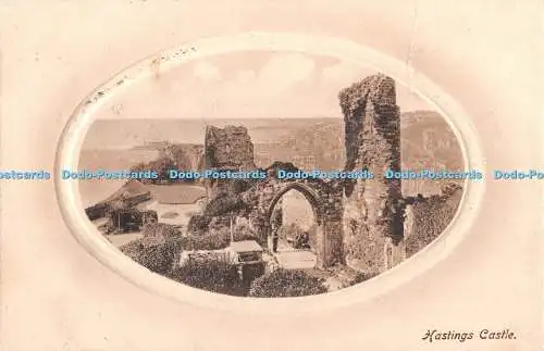 R381819 Hastings Castle J Welch Postkarte 1911