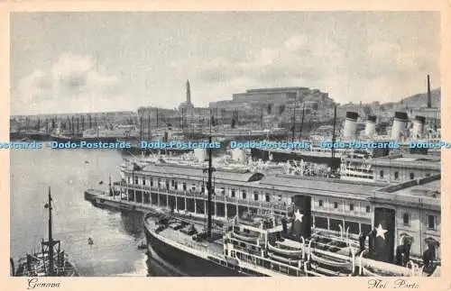 R381841 Genova Mel Porto F Cali Postkarte