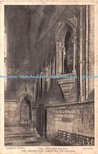 R383616 Chester Cathedral The Lectors Pulpit The Refectory Chidley Photo