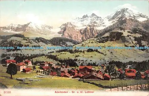 R381846 Adelboden Gru kl Lohner Postkarte