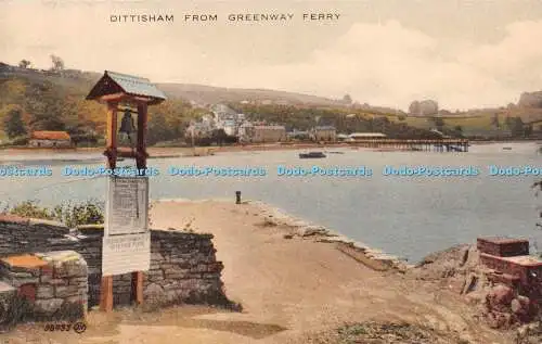 R381966 Dittisham aus Greenway Ferry Valentine Colourtype Serie