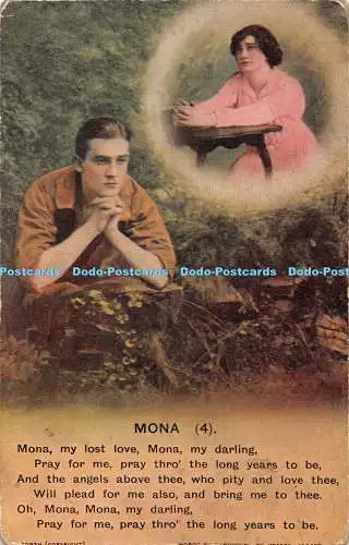 R383837 Mona Bamforth Serie Nr 4851 4 Messrs