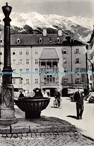 R383899 Innsbruck Goldenes Dachl Monopol Kunstverlag Schollhorn