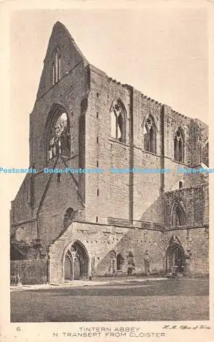 R383904 Tintern Abbey N Transept From Cloister H M Office of Works Photogravure