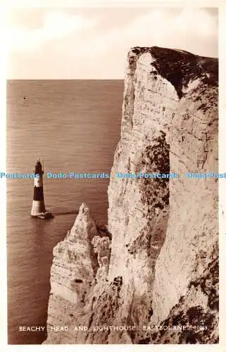 R383933 Eastbourne Beachy Head and Lighthouse J E Beale RP