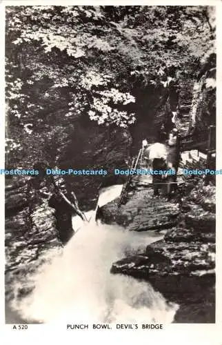R383944 Bowle Schale Devil Bridge E T W Dennis RP