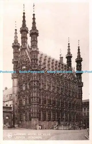 R384178 Louvain Hotel De Ville Nels Ern Thill Bromurite Office Tout Louvain J Ca