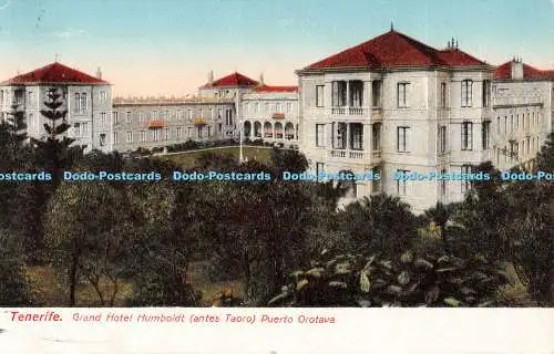 R386378 Tenerife Grand Hotel Humboldt Antes Taoro Puerto Orotava