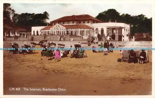 R386645 The Solarium Branksome Chine CM 403 Sun Ray Series C and M B RP