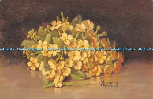 R386717 Gelber Blumenstrauß Nr 1366 Stehli Freres