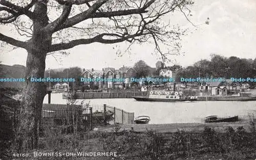 R386899 Bowness On Windermere 49160 Exclusive Cromo Series Photochrom Co