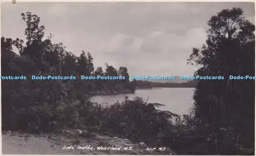 R385019 Lake Ianthe Westland N Z Postkarte