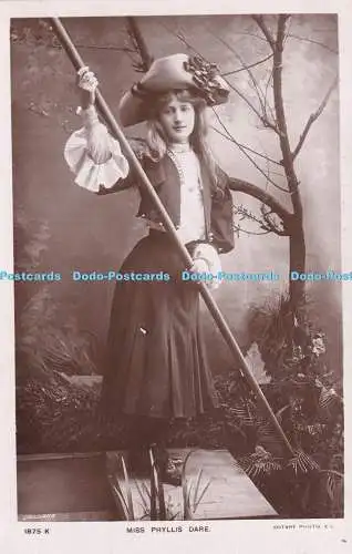 R385197 Miss Phyllis Dare 1875 K Bassano Drehfoto E C