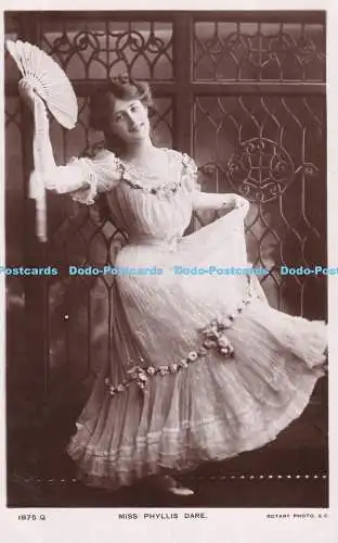R385201 Miss Phyllis Dare 1875 Q Drehfoto E C