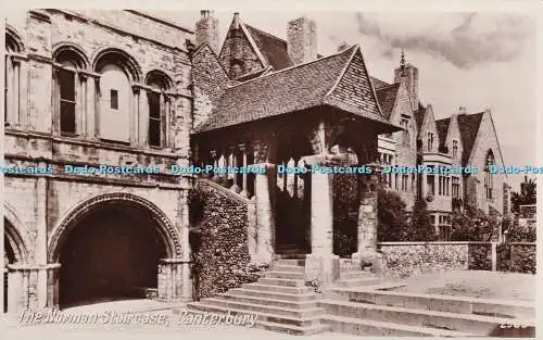 R385344 The Norman Staircase Canterbury 2563 English Series Photo Precision