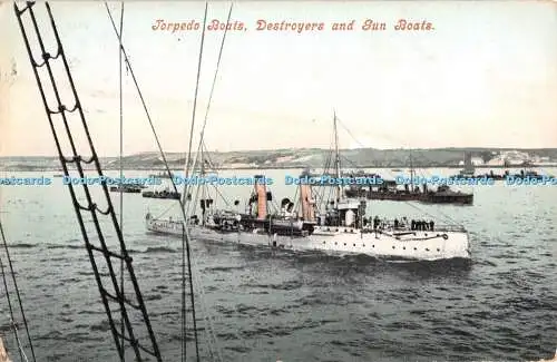 R387264 Torpedoboote Zerstörer und Kanonenboote 1908