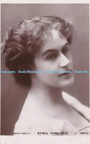 R385412 Sybil Carlisle Drehfoto E C PH L Caswall Smith 1590 C 1904