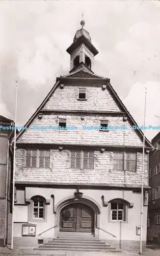 R385428 Amorbach i Odw Rathaus M Fahs 1956