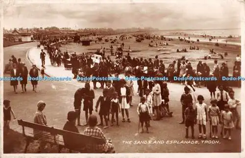 R387396 Troon The Sands and Esplanade Alexr D Henderson RP 1939