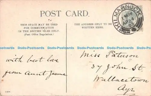 R387397 Kilmarnock Riccarton Postkarte 1905