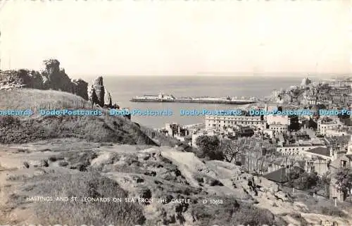 R387399 Hastings and St Leonards on Sea from the Castle Shoesmith and Etheridge