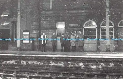 R385511 Ilkley Bahnhof Postkarte Nr. 83 ausgestellt von The Letter Box Study Gro