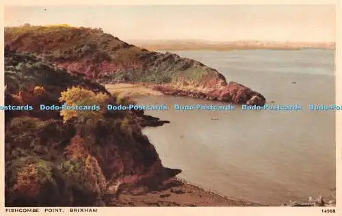R387447 Brixham Fishcombe Point J Salmon Gravure Style