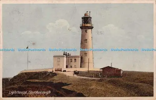 R385600 Flamborough Leuchtturm Postkarte 1922