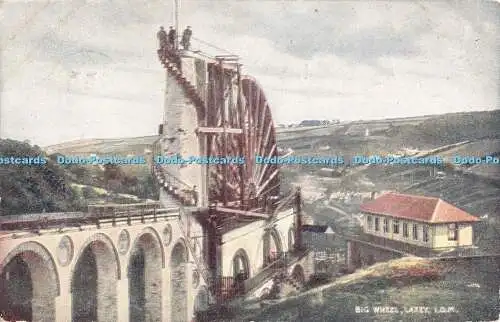 R387530 I o M Laxey Big Wheel The Liver Series