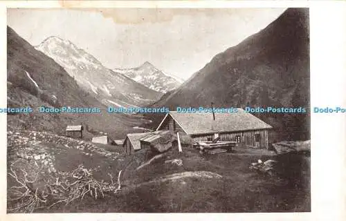 R385657 Peter Paul Fiegl Gasthaus Windacheralm Ötztal Druck Wiener Graphische K