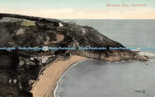 R385744 Guernsey Fermain Bay Valentine Serie Postkarte