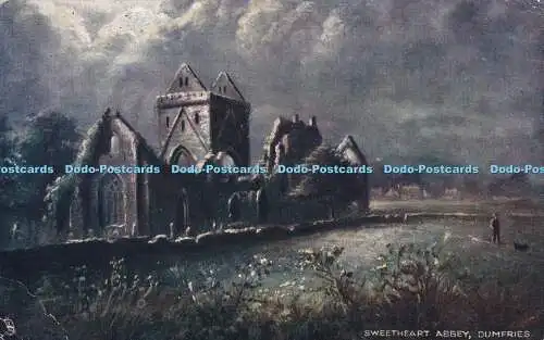 R388781 Sweetheart Abbey Dumfries Tuck Oilette Picturesque Abbeys 7197 1905