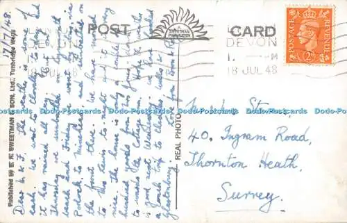 R388891 Barbrook from Beggars Roast Lynton E A Sweetman RP 1948