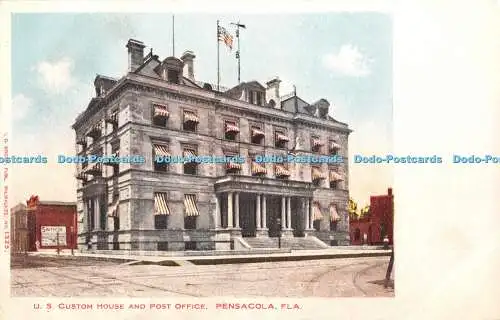 R386128 Pensacola Fla U S Custom House and Post Office K C Kropp No 1325