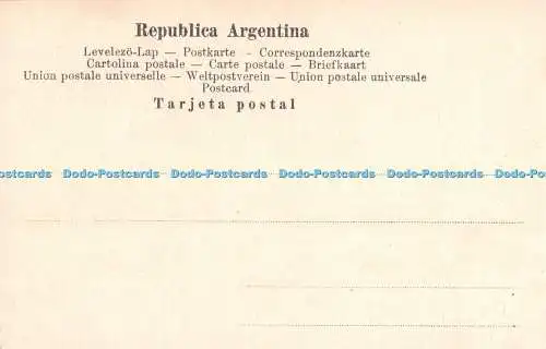 R386134 Rep Arg Recuerdo de Rosario De Sta Fe Tiro Suizo R und J Barbieri