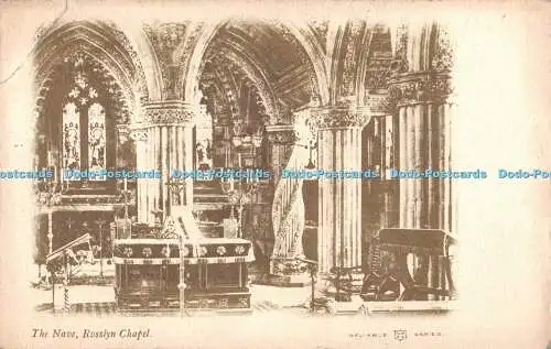 R388158 Rosslyn Chapel The Nave W R and S Reliable Series