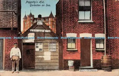 R386216 Gorleston on Sea Peggotty Hut Williams Terrace Williams Serie