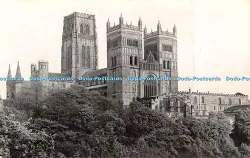 R388300 Durham Cathedral from the West North West Tuck RP