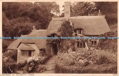 R389133 Cottages at Selworthy Green 64624 Photochrom