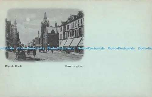 R388350 Hove Brighton Church Road Postkarte