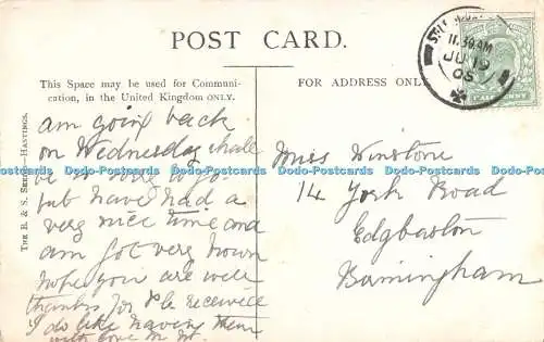 R388396 Hastings Castle The B and S Series 1905