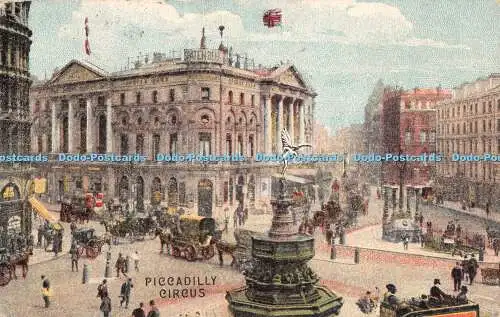 R388450 Piccadilly Circus Postkarte 1909