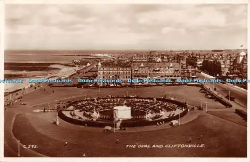 R389259 C 292 The Oval and Cliftonville RP 1933