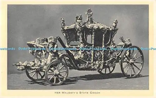 R388572 Her Majestys State Coach Tuck The Royal News Buckingham Palace