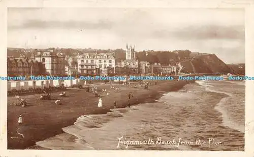 R388641 Teignmouth Beach vom Pier Harvey Barton 1911