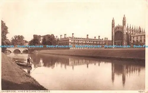 R389417 Cambridge Kings and Clare Colleges 43817