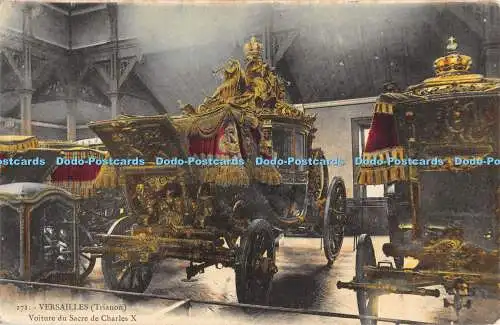 R388677 171 Versailles Trianon Voiture du Sacre de Charles X