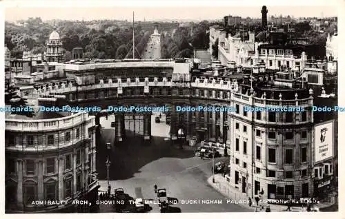 R389663 Admiralty Arch zeigt die Mall und Buckingham Palace London K 7045 Vale